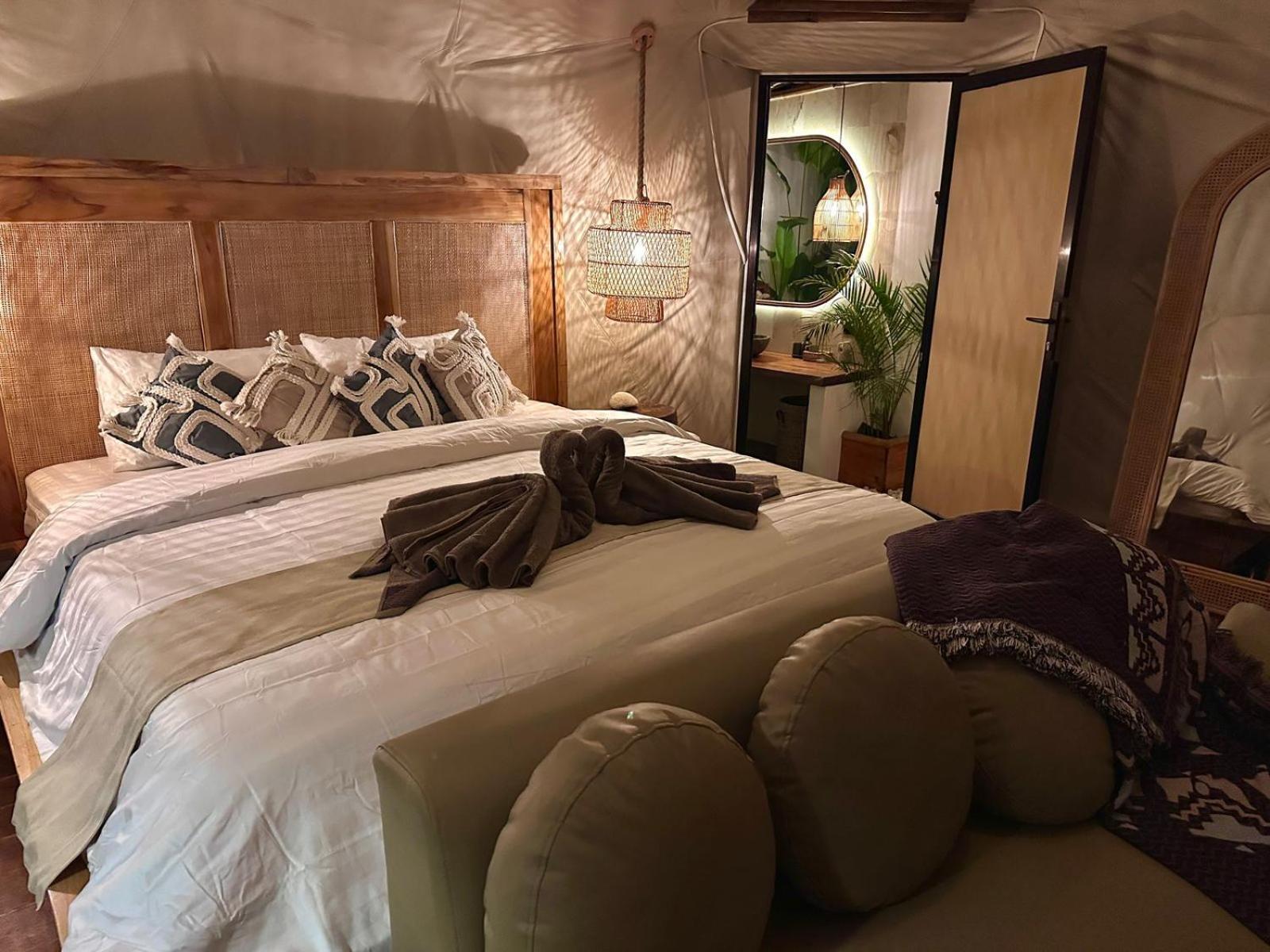 נוסה פנידה Beachfront Luxury Dome Villas - Gamat Bay Resort מראה חיצוני תמונה